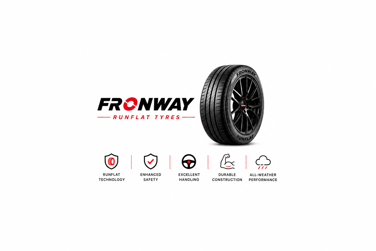 Fronway Runflat- 275/40/RF19